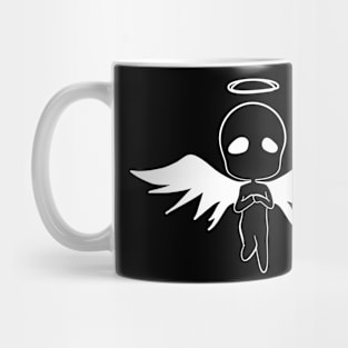 Angel Sad Life Sucks Manga Cute Shy Gift Sensitive Cheer Up Love Death Funny Mug